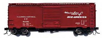 Branchline Trains 1506 HO Scale 40' AAR Boxcar Illinois Central IC 4068 - NOS