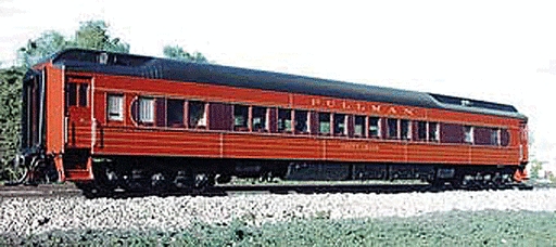 Branchline Trains 15328 HO Scale 1-21 Heavyweight Pullman Sleeper PRR Modernism Morris - NOS