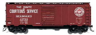 Branchline Trains 8014 HO Scale 40' AAR Boxcar Kit Seaboard Air Line SAL #s Vary- NOS