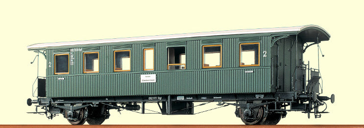 Brawa 2160 HO Scale 2 Axle Carriages Passenger Car DB  - NOS