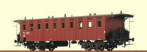 Brawa 45020 HO Scale 4 Axle Crew Coach Passenger Car SBB 95 361 - NOS