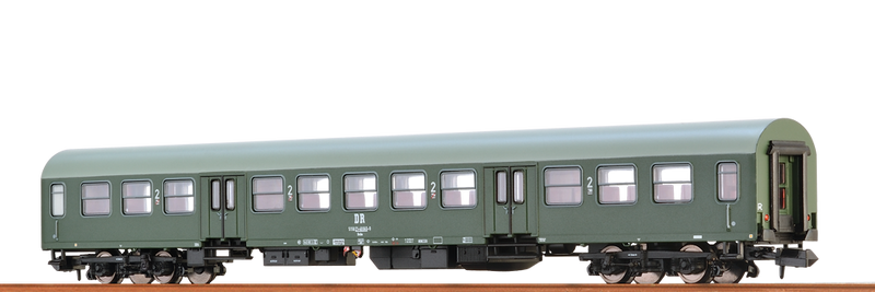Brawa 65101 N Scale Passenger Coach 2nd Class Bmhe DR 5150 21-40 045-9 IV - NOS