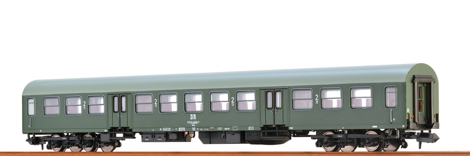 Brawa 65101 N Scale Passenger Coach 2nd Class Bmhe DR 5150 21-40 045-9 IV - NOS