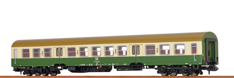 Brawa 65105 N Scale Passenger Coach 2nd Class Bmhe DR 5150 21-45 094-2 IV - NOS