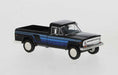 Brekina 19810 HO Scale 1967 Jeep Gladiator Hancho Edition Black and Blue