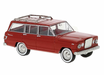 Brekina 19869 HO Scale 1967 Jeep Wagoneer Red