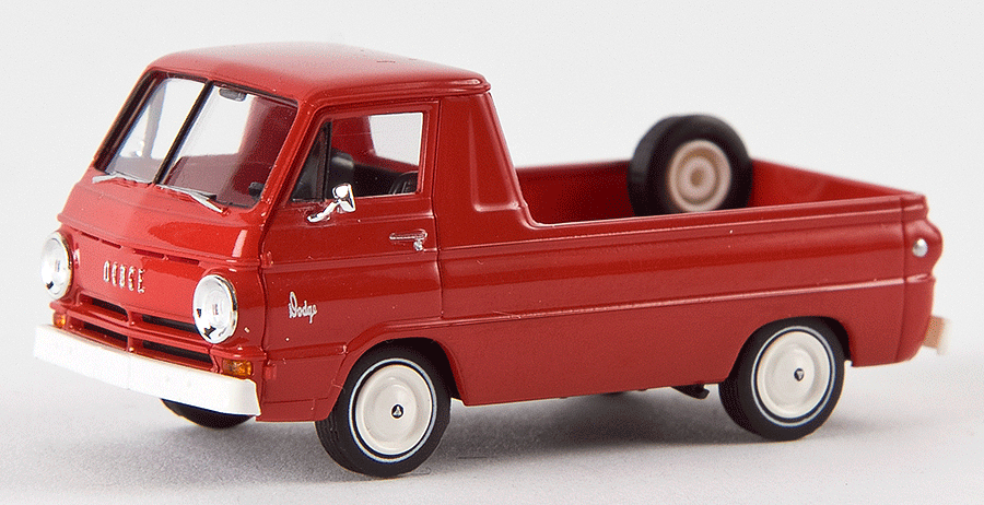 Brekina 34327 HO Scale (1:87) 1964 Dodge A 100 Pickup Red White Rose Hobbies Brekina 34327 HO Scale (1:87) 1964 Dodge A 100 Pickup Red White Rose Hobbies