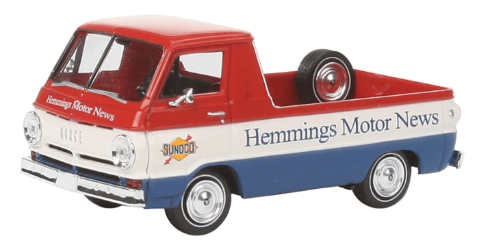 Brekina 34332 HO Scale (1:87) 1964 Dodge A 100 Pickup Truck Hemings Motor News