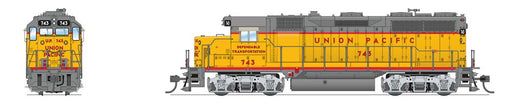 Broadway Limited BLI 7548 HO Scale EMD GP35 Union Pacific Dependable Transportation UP 743 Paragon4