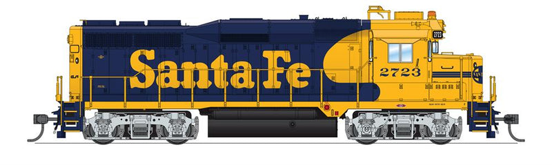 Broadway Limited BLI 7561 HO Scale EMD GP30 Santa Fe "Blue Warbonnet" ATSF 2723 Paragon4