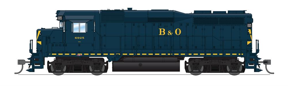 Broadway Limited BLI 7565 HO Scale EMD GP30 Baltimore & Ohio "As-Delivered" B&O 6914 Paragon4