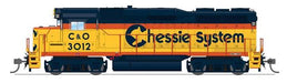 Broadway Limited BLI 7567 HO Scale EMD GP30 Chessie System C&O 3012 Paragon4