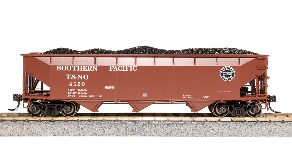 Broadway Limited Imports 7385 HO Scale AAR 70 Ton Triple Hopper Southern Pacific SP / T&NO 4520