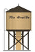 Broadway Limited Imports 7917 HO Scale Wood Water Tower - Rio Grande D&RGW (Operating/Sound)