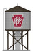 Broadway Limited Imports 7922 HO Scale Wood Water Tower - Pennsylvania PRR (Operating/Sound)