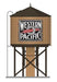 Broadway Limited Imports 7925 HO Scale Wood Water Tower - Western Pacific WP (Operating/Sound)