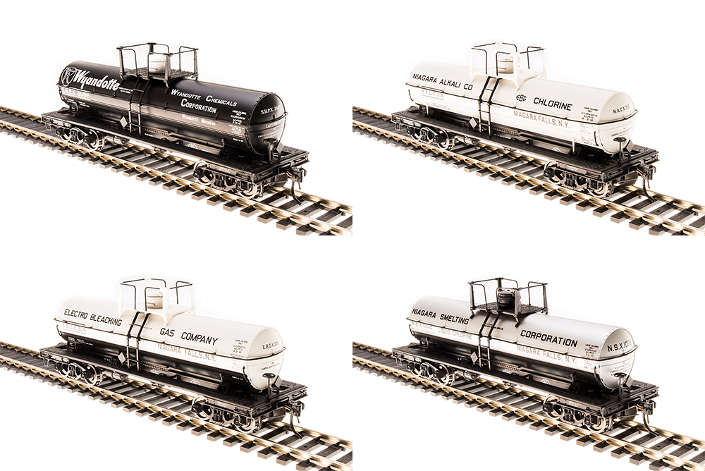 BLI (Broadway Limited Imports) 6127 6,000 Gallon Tank Private Roads #B 4 Pack