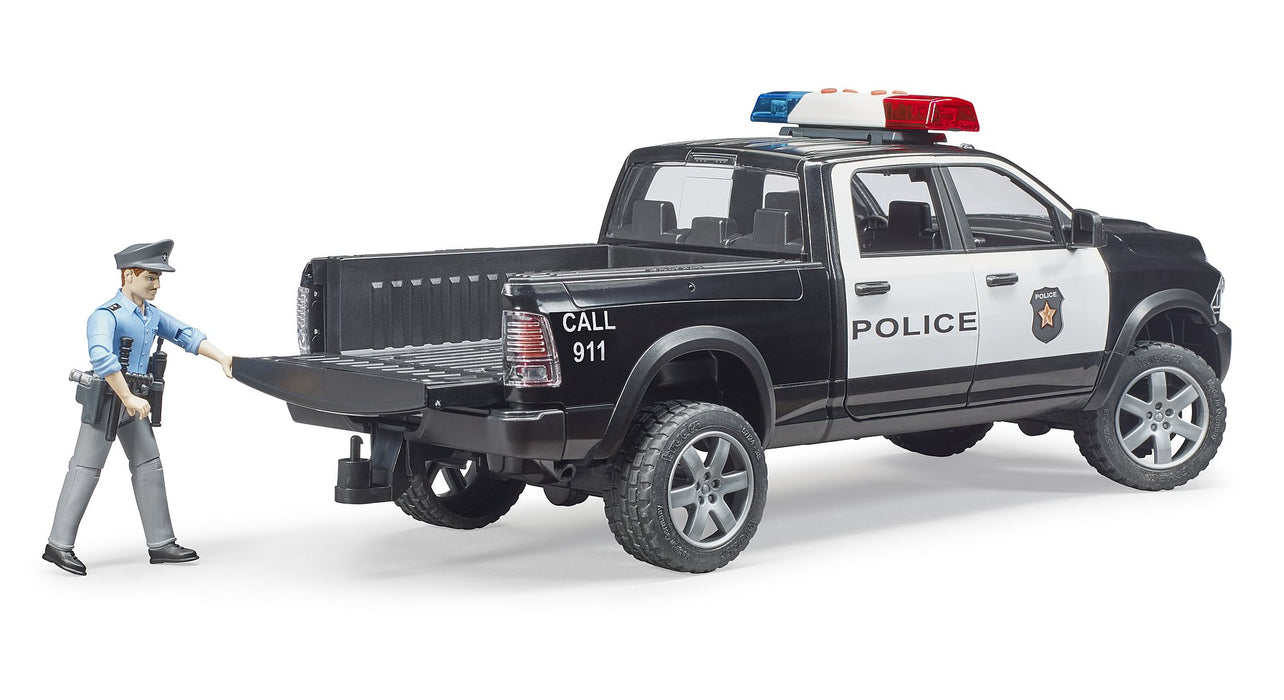 Bruder Police truck with police figure