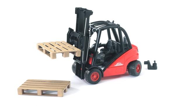 Bruder 02511 Linde H30D Forklift with Pallets