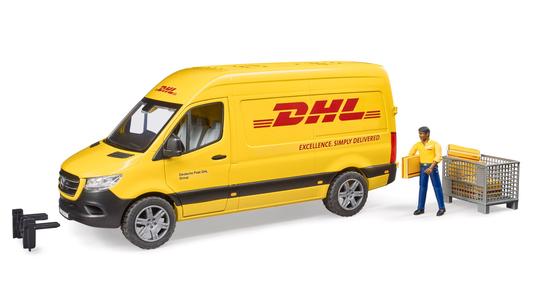 Bruder 02671 Mercedes Benz Sprinter Delivery Van with Driver - DHL