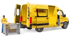 Bruder 02671 Mercedes Benz Sprinter Delivery Van with Driver - DHL
