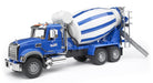 Bruder 02814 MACK Granite Cement Mixer Truck