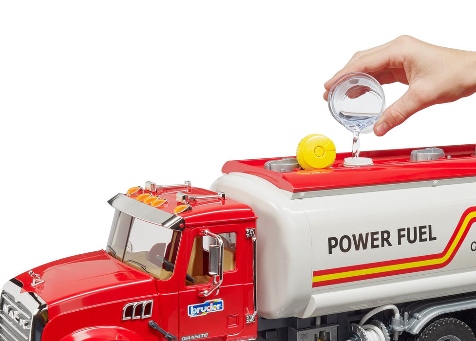 mack granite tanker truck model