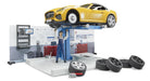 Bruder 62111 Bworld Gas Station with Car Wash