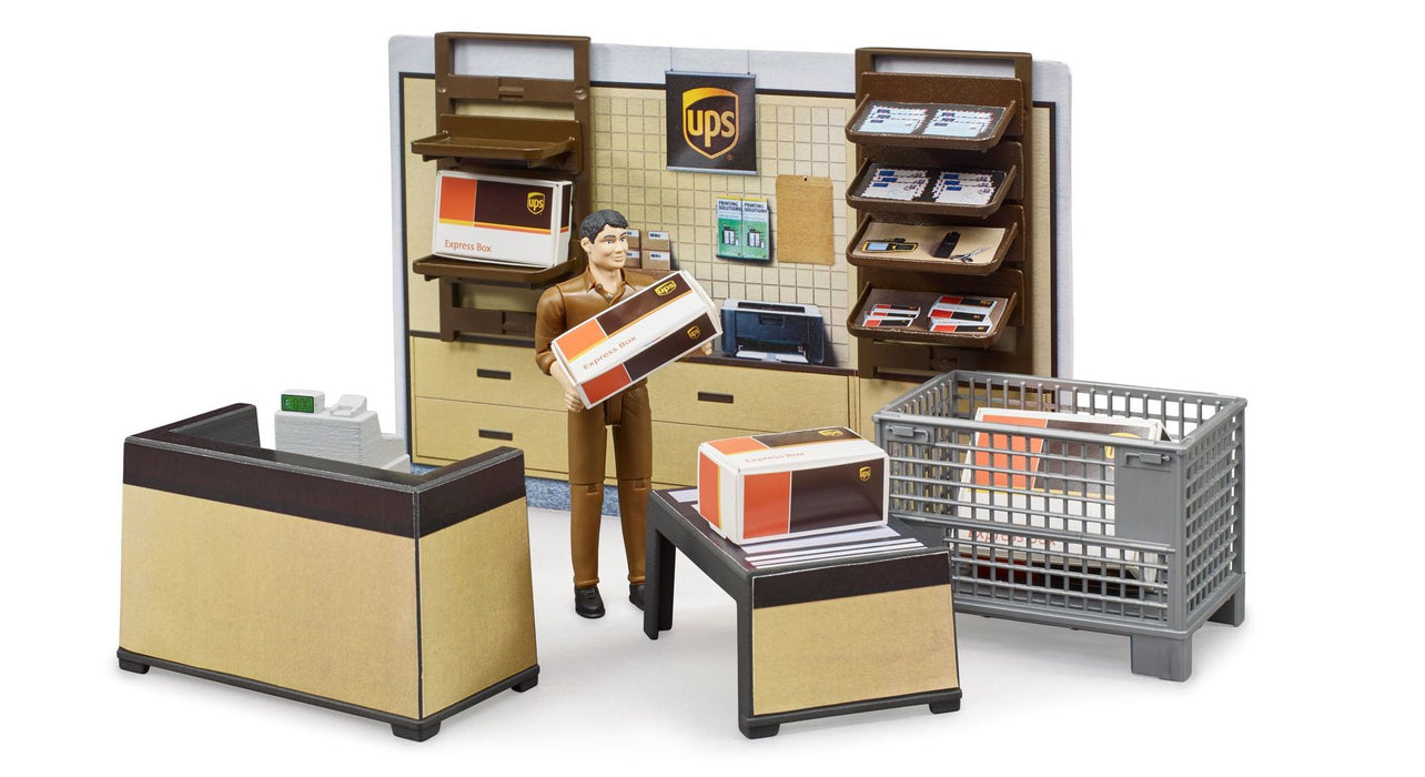 bruder ups playset
