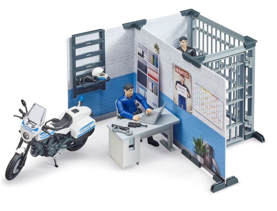 Bruder 62732 Bworld Police Station Playset