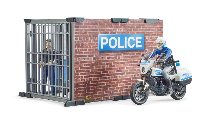 Bruder 62732 Bworld Police Station Playset