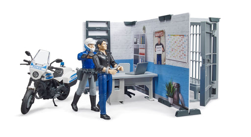 Bruder 62732 Bworld Police Station Playset