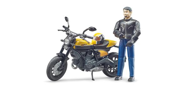 Bruder 63053 Ducati Full Throttle Motorcycle with Driver