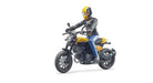 Bruder 63053 Ducati Full Throttle Motorcycle with Driver