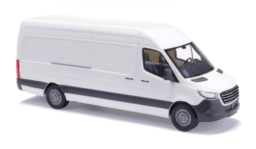 Busch 52624 HO Scale White Mercedes-Benz Sprinter LWB High Roof Cargo Van