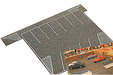 Busch 7076 N Scale Self Adhesive Flexible Paved Parking Lot (8 x 6-1/2")