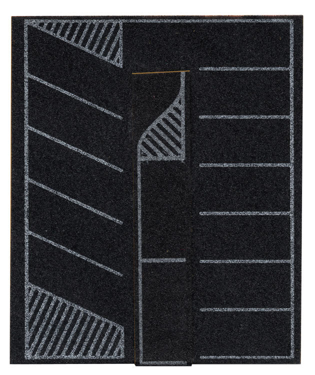 Busch 7077 N Scale Self Adhesive Flexible Paved Parking Lot (4-3/4 x 4")