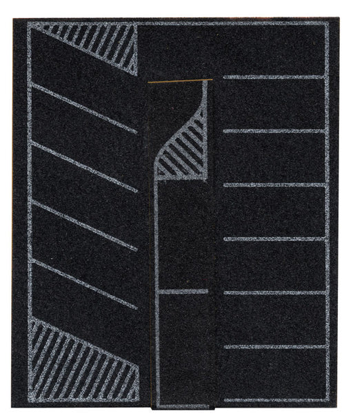 Busch 7077 N Scale Self Adhesive Flexible Paved Parking Lot (4-3/4 x 4")