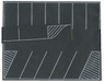 Busch 9713 HO Scale Self Adhesive Flexible Paved Parking Lot