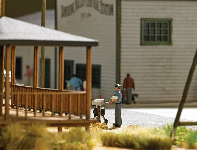 Busch 9720 HO Scale North American Style Street Signs Billboards and Details