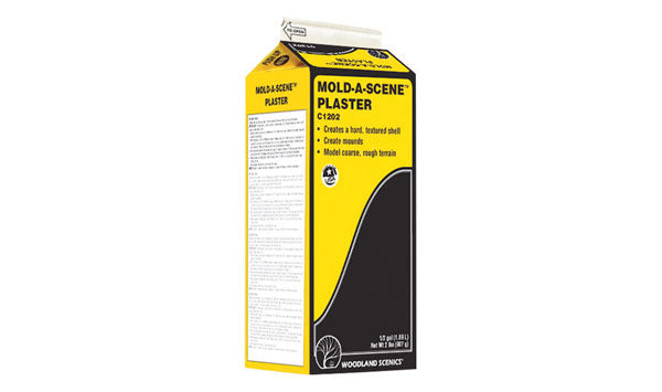 Woodland Scenics C1202 Mold-A-Scene Plaster, 104 cu. in.