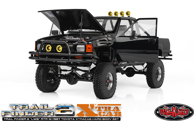 RC4WD Z-RTR0057 RTR Trail Finder 2 LWB with 1987 Toyota XTRAcab Bodyset