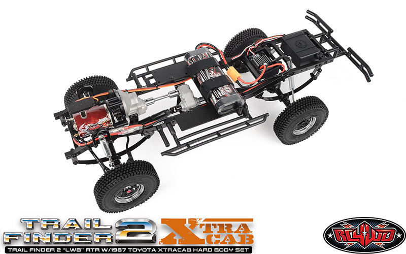 RC4WD Z-RTR0057 RTR Trail Finder 2 LWB with 1987 Toyota XTRAcab Bodyset