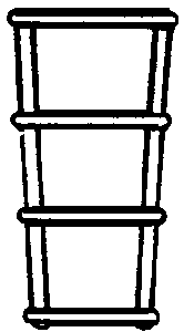 Cal Scale Superdetail 418 HO Scale Ladder for Baldwin Sharknose Diesels