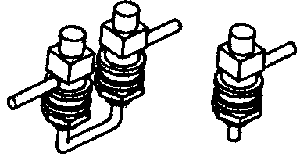 Cal Scale Superdetail 432 HO Scale Diesel Fuel Filter Set 2 Pack