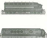 Cal Scale Superdetail 438 HO Scale PRR Induction Phone Antenna Supports FP-7