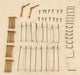 Cal Scale Superdetail 520 EMD FT & F B Unit Diesel Grab Iron Detail Kit