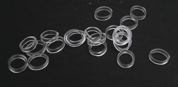 Calumet 505 Super Traction Tire Assortment -- Fits HO Diesels pkg(20)