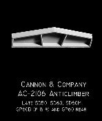 Cannon & Company 2106 HO Scale Front and Rear Anticlimber SD60 SD60T & SD50 (2-Pack)