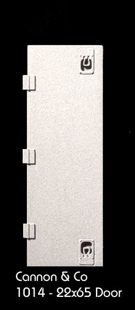 Cannon & Company 1014 HO Scale Latched Hood Doors Scale 22 x 65 (8-Pack)